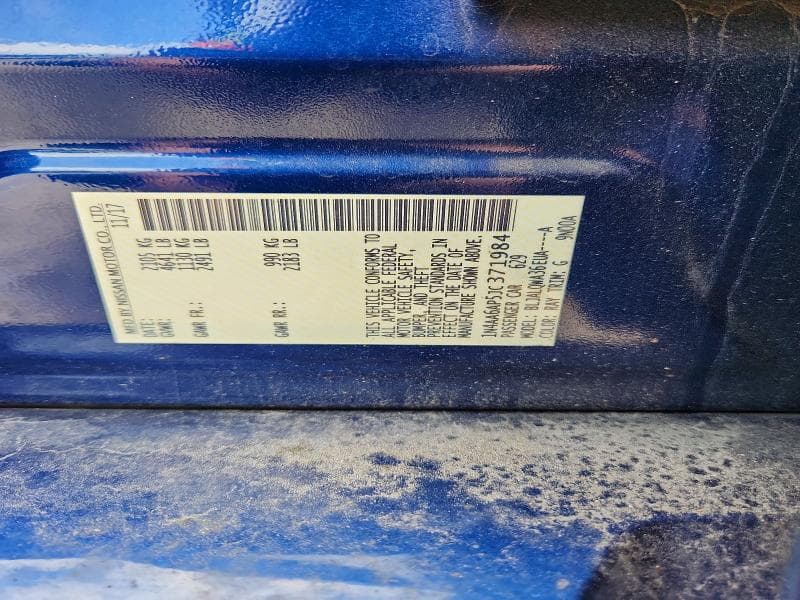 2018 NISSAN MAXIMA 3.5 S 13