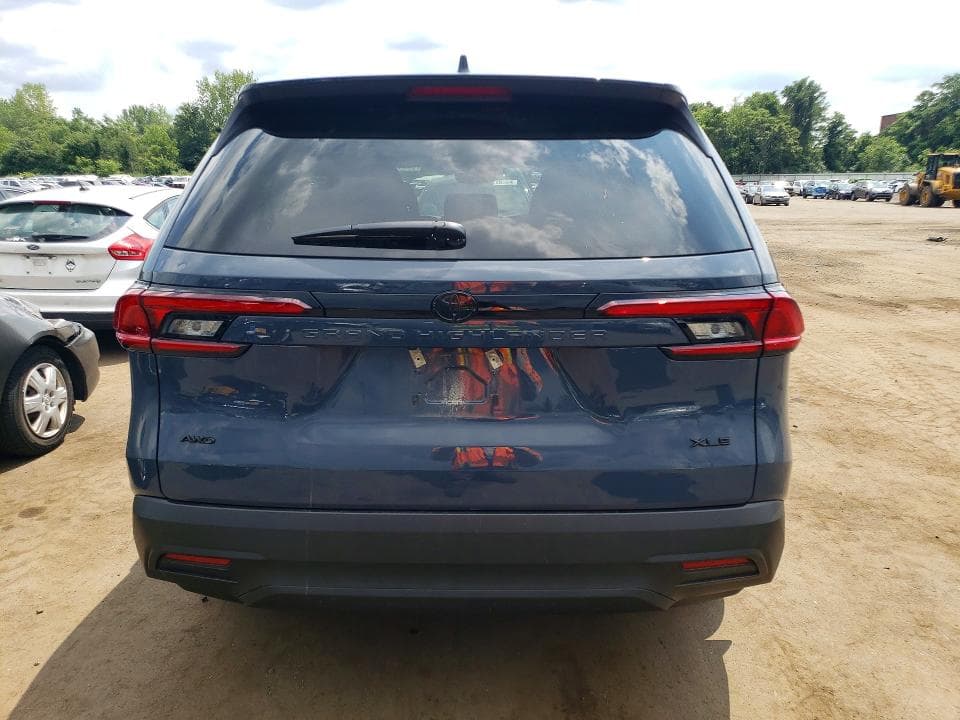 2025 TOYOTA GRAND HIGHLANDER XLE 6
