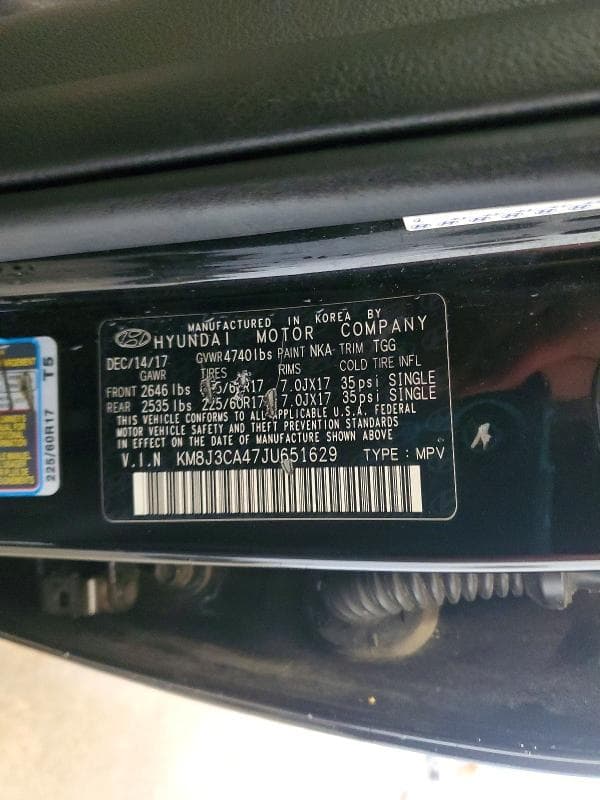 2018 HYUNDAI TUCSON SEL 13