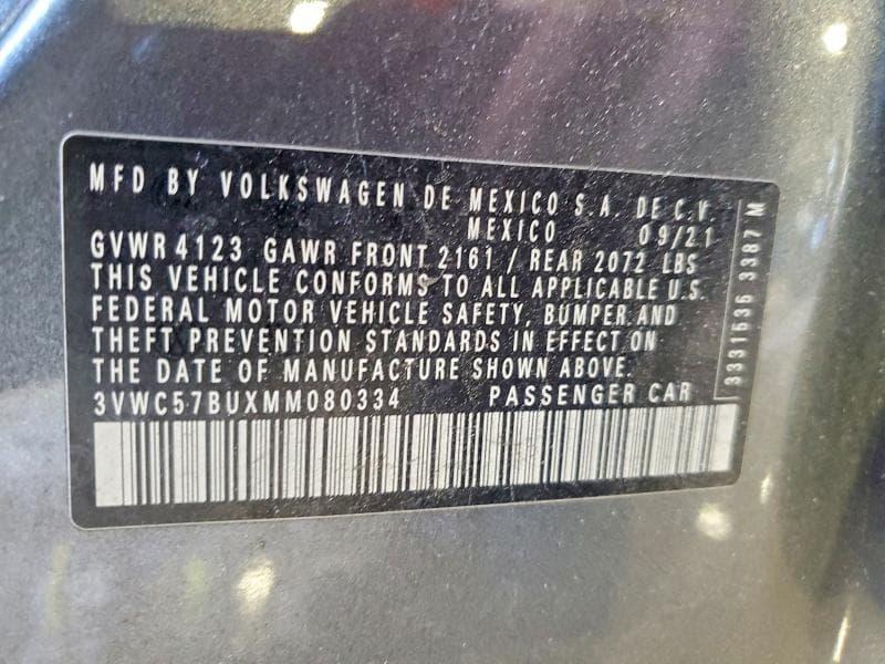 2021 VOLKSWAGEN JETTA S 13