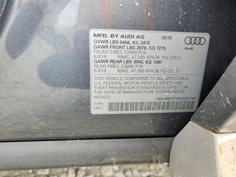 2018 AUDI Q5 PREMIUM PLUS 13