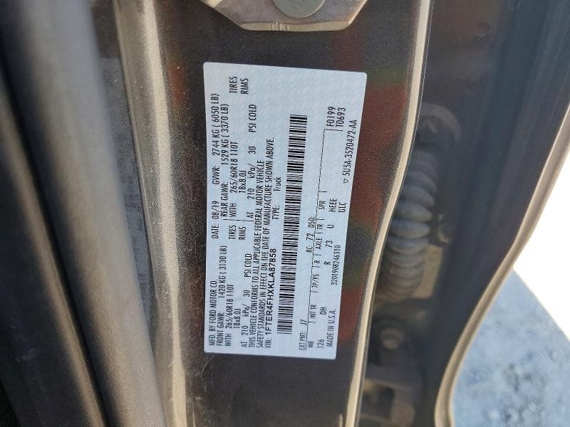2019 FORD RANGER XL 12
