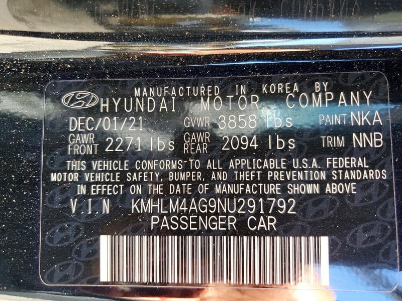 2022 HYUNDAI ELANTRA SEL 12
