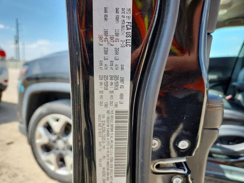 2018 JEEP COMPASS LIMITED 12