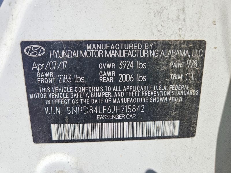 2018 HYUNDAI ELANTRA SEL 13