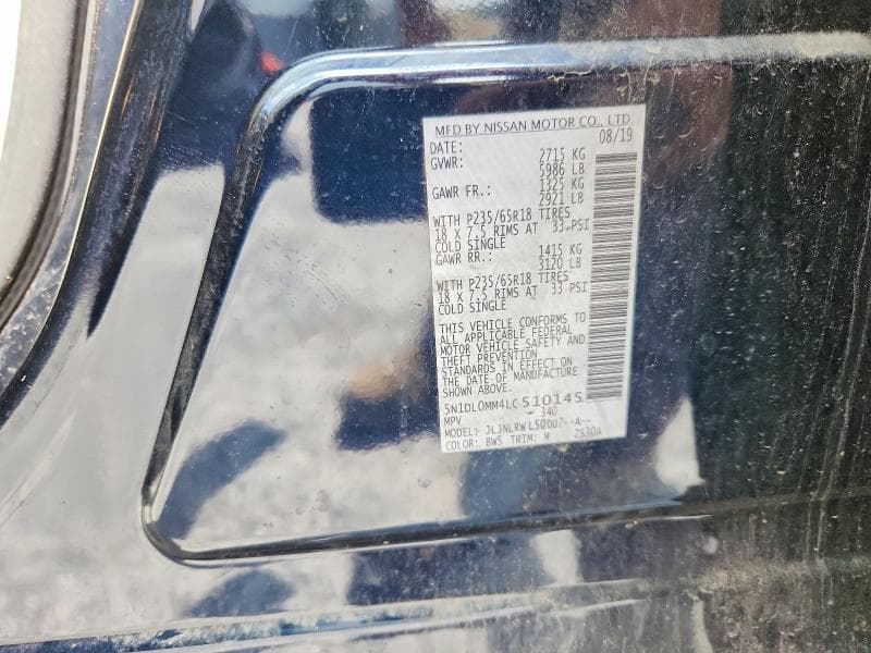 2020 INFINITI QX60 LUXE 13