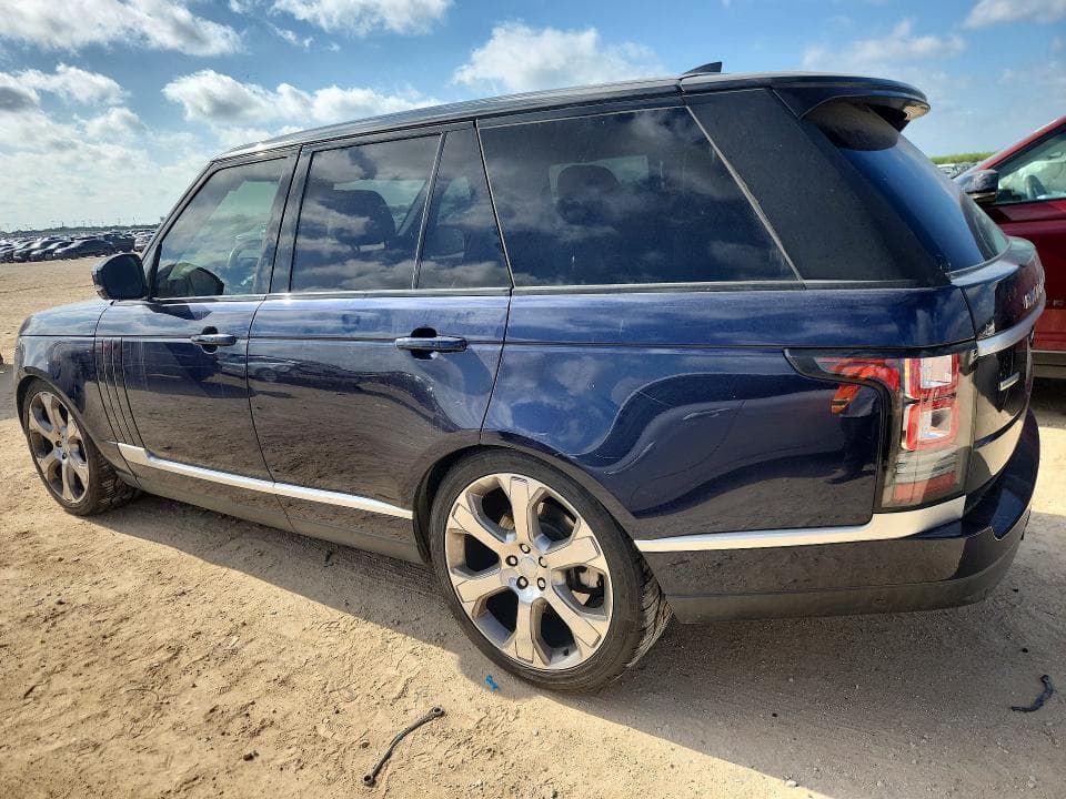 2017 LAND ROVER RANGE ROVER SUPERCHARGED 2