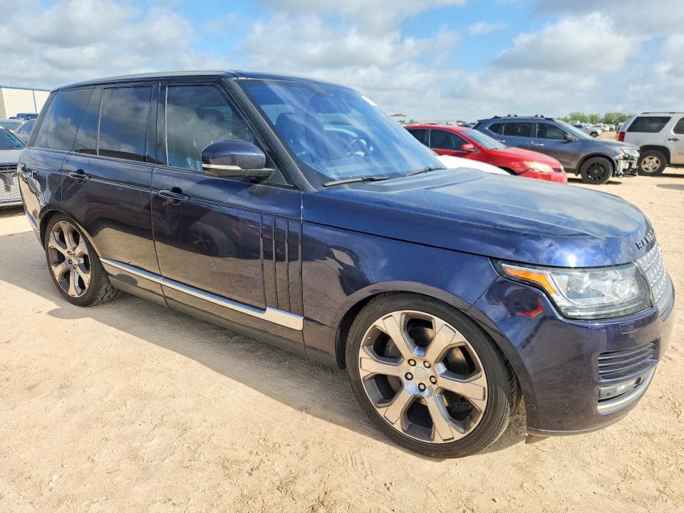 2017 LAND ROVER RANGE ROVER SUPERCHARGED 4