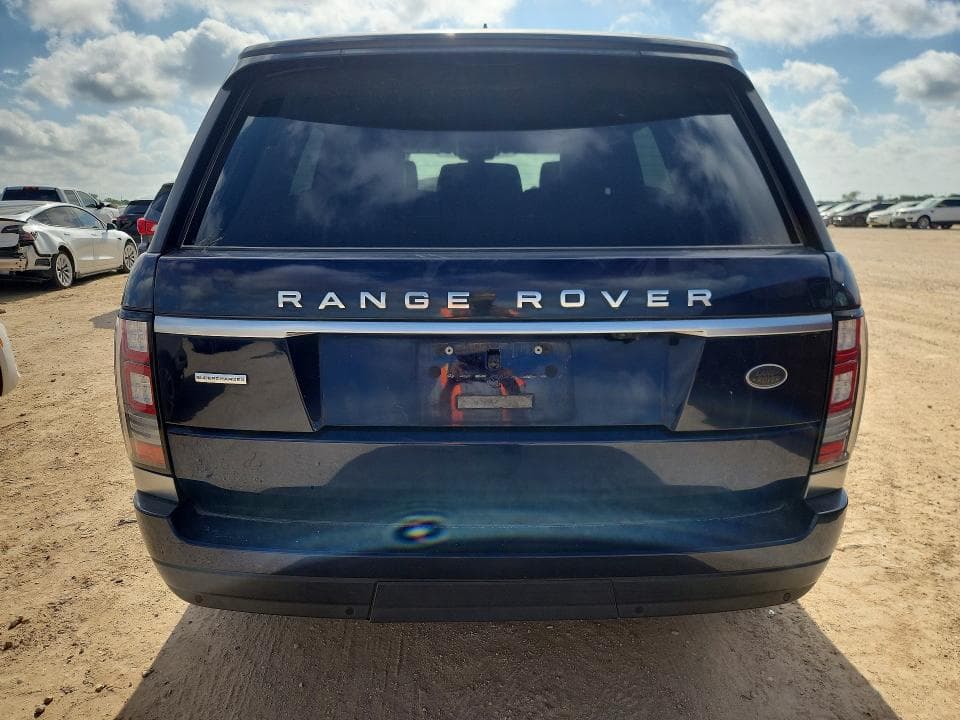 2017 LAND ROVER RANGE ROVER SUPERCHARGED 6