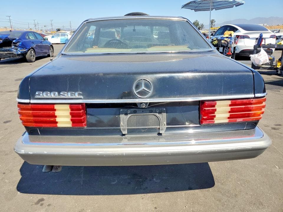 1986 MERCEDES-BENZ 560 SEC SEC 6