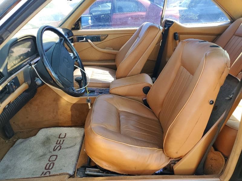 1986 MERCEDES-BENZ 560 SEC SEC 7