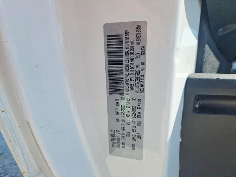 2017 RAM PROMASTER 2500 2500 HIGH 13