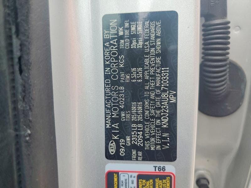 2020 KIA SOUL LX 13