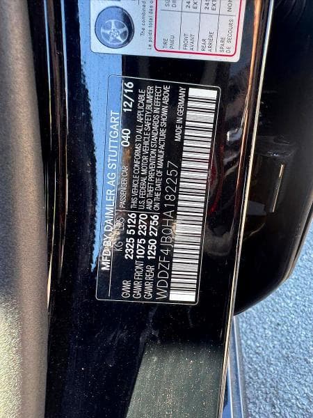 2017 MERCEDES-BENZ E 300 10