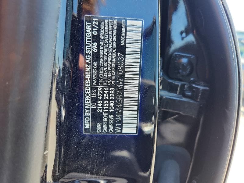2021 MERCEDES-BENZ GLB 250 13