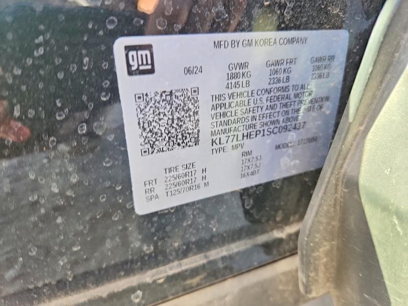 2025 CHEVROLET TRAX 1LT 12