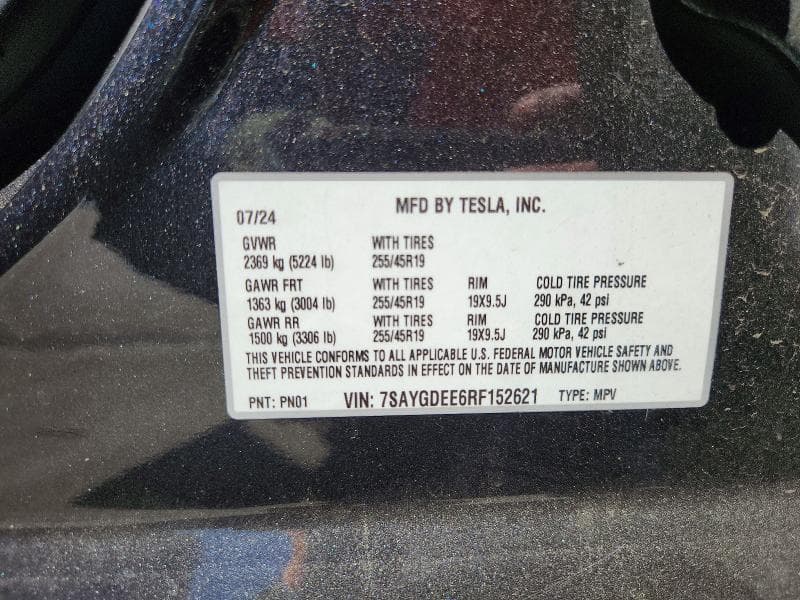 2024 TESLA MODEL Y 13