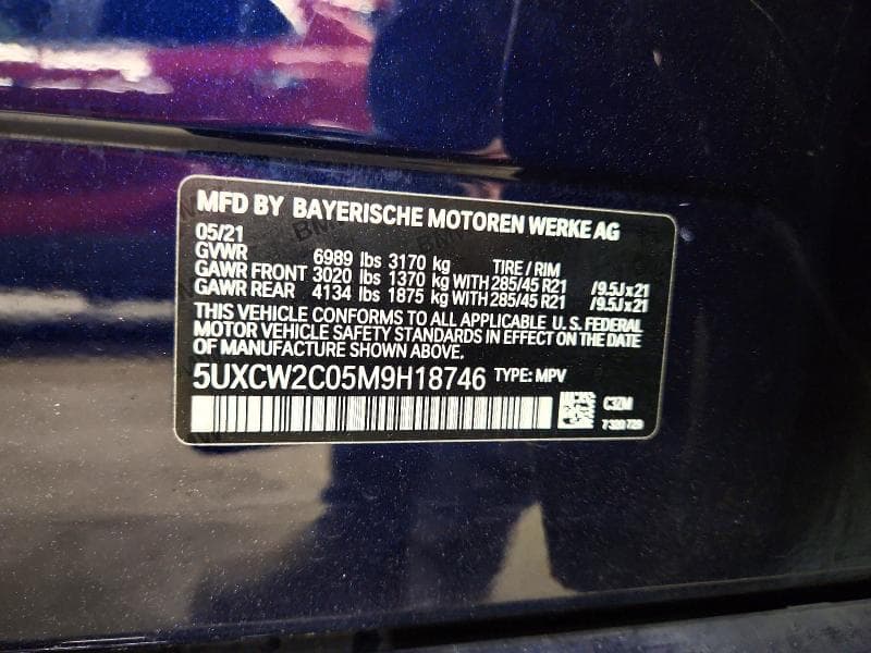 2021 BMW X7 XDRIVE40I 13