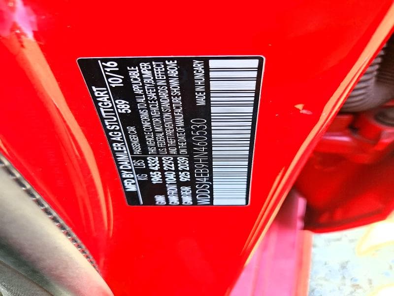 2017 MERCEDES-BENZ CLA 250 250 12