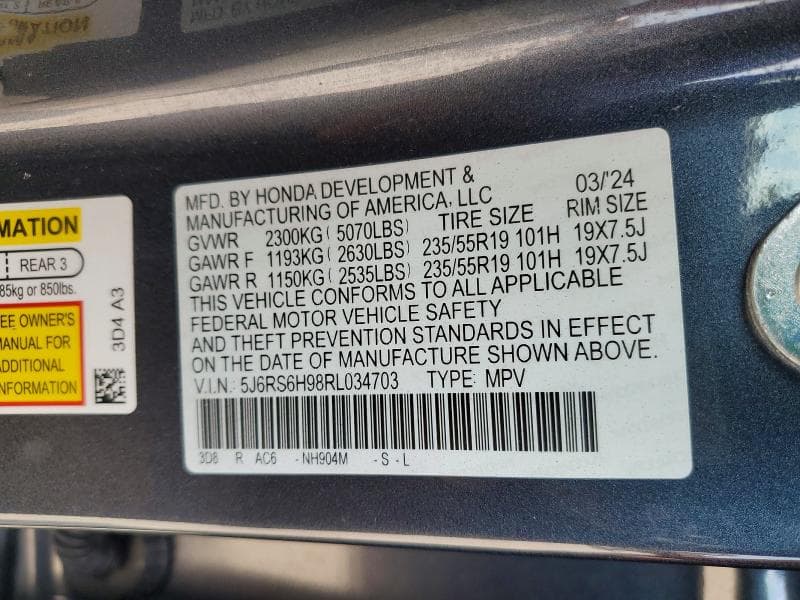 2024 HONDA CR-V SPORT TOURING 13