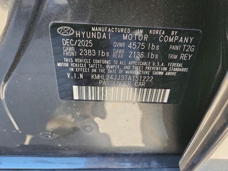 2026 HYUNDAI SONATA HYBRID/BLUE 13