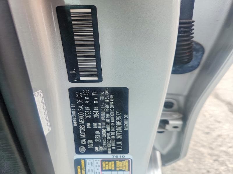 2021 KIA FORTE LXS 13