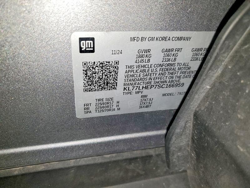 2025 CHEVROLET TRAX 1LT 13