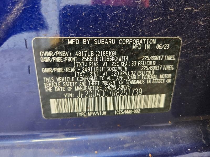 2024 SUBARU CROSSTREK PREMIUM 13
