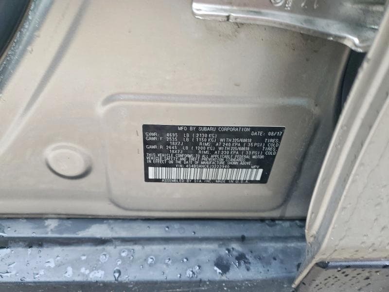 2018 SUBARU OUTBACK 2.5I LIMITED 13
