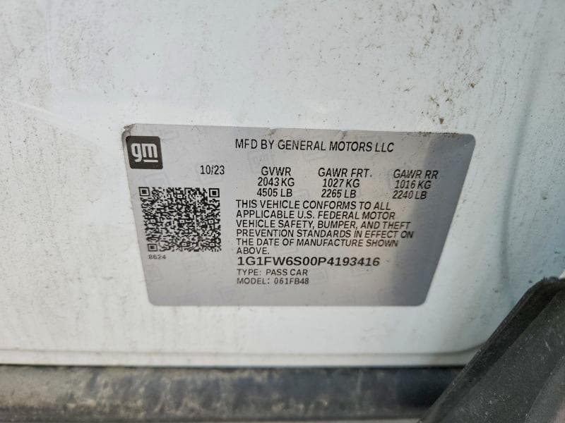 2023 CHEVROLET BOLT EV 1LT 12