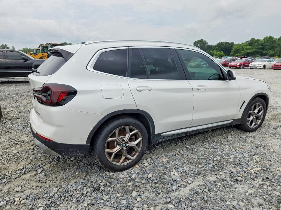 2022 BMW X3 XDRIVE30I XDRIVE30I 3
