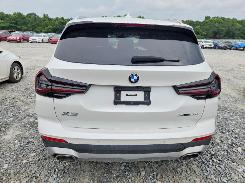 2022 BMW X3 XDRIVE30I XDRIVE30I 6