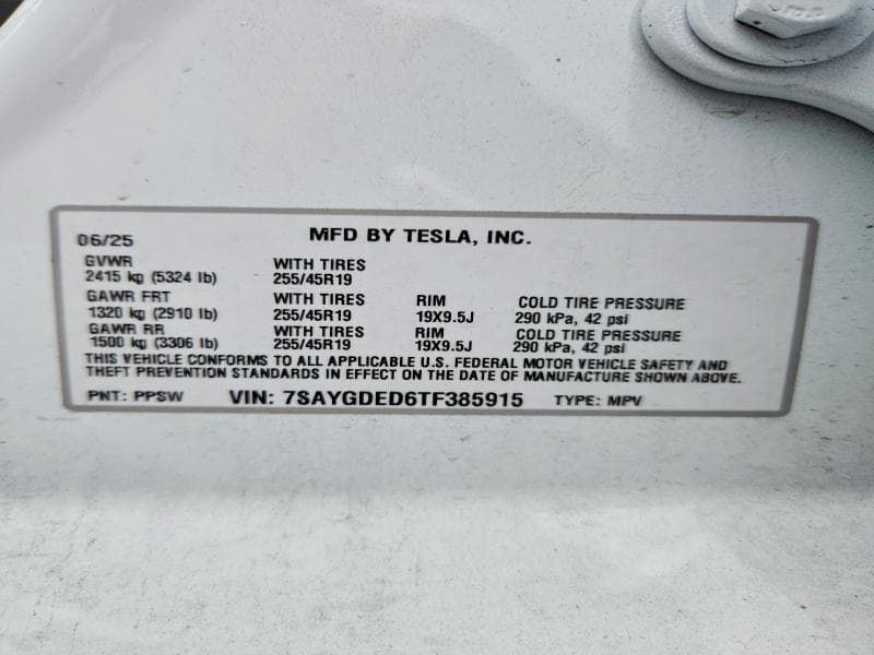 2026 TESLA MODEL Y 13