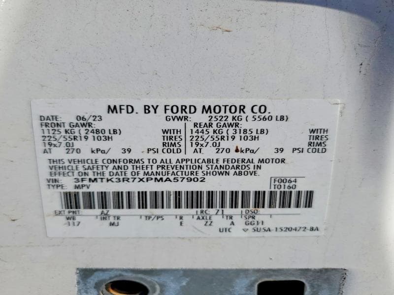 2023 FORD MUSTANG MACH-E PREMIUM 13