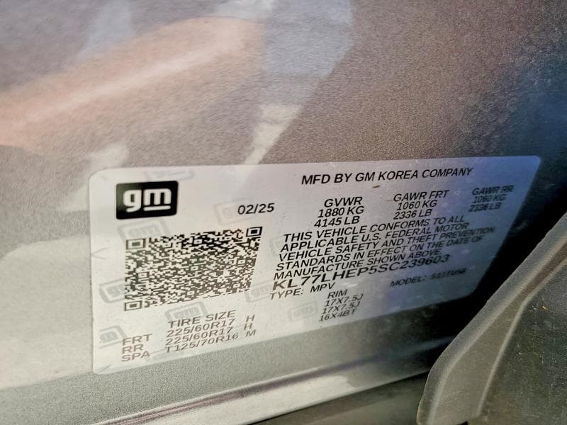 2025 CHEVROLET TRAX 1LT 13