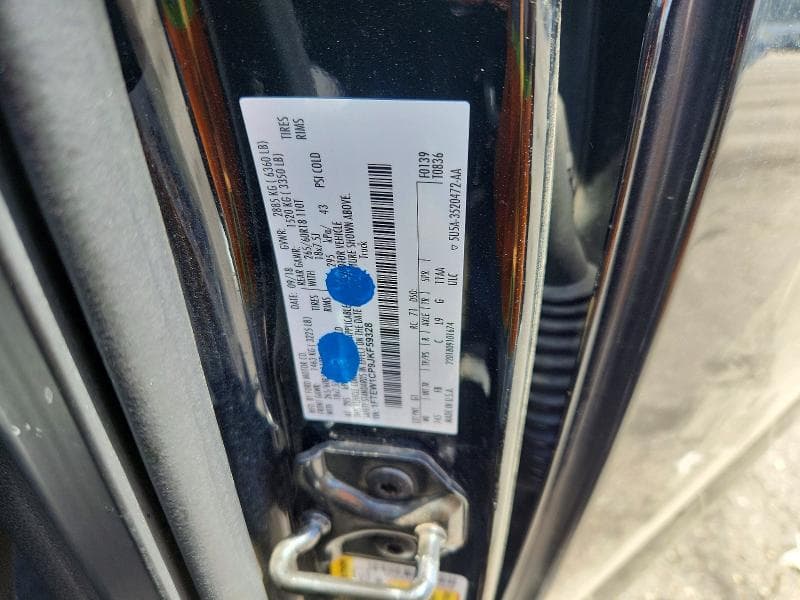 2018 FORD F150 SUPERCREW 12