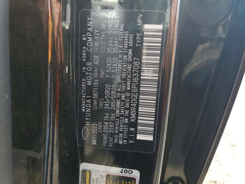 2023 HYUNDAI PALISADE SEL PREMIUM 13