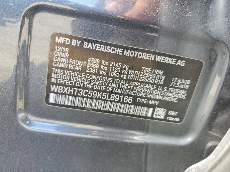 2019 BMW X1 XDRIVE28I 13