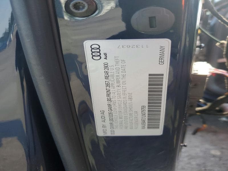 2020 AUDI A6 PREMIUM PLUS 12
