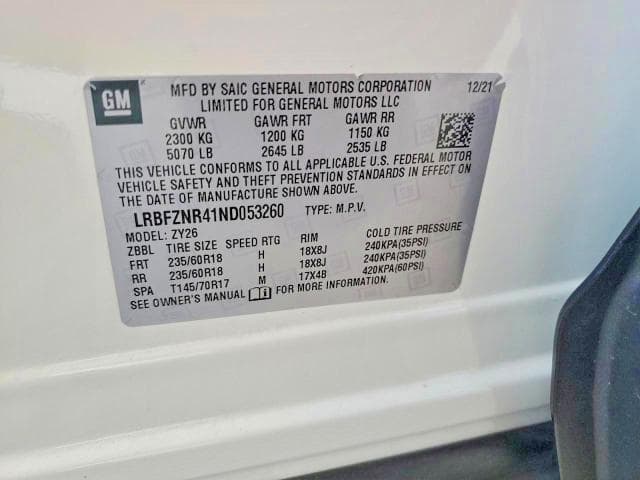 2022 BUICK ENVISION ESSENCE 13