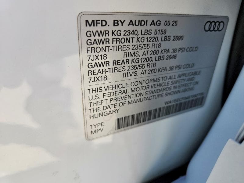 2025 AUDI Q3 PREMIUM PLUS S LINE 45 13