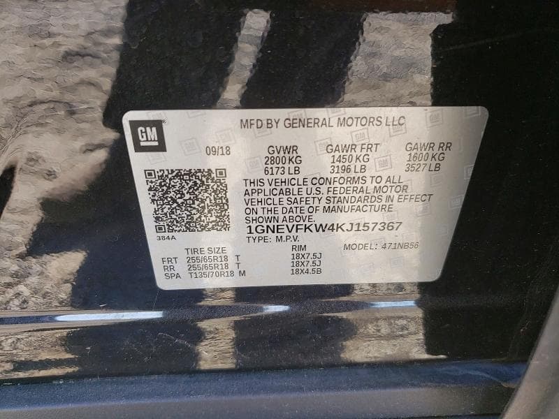 2019 CHEVROLET TRAVERSE LS 13