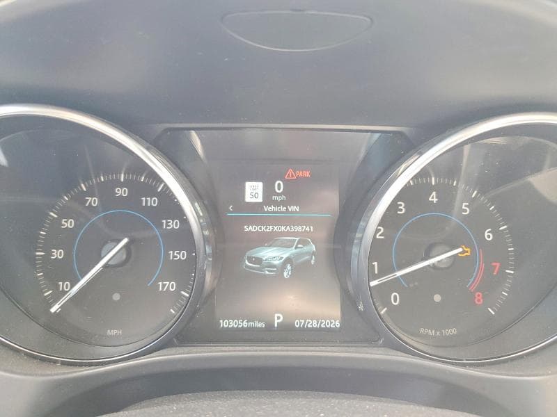 2019 JAGUAR F-PACE PRESTIGE 9