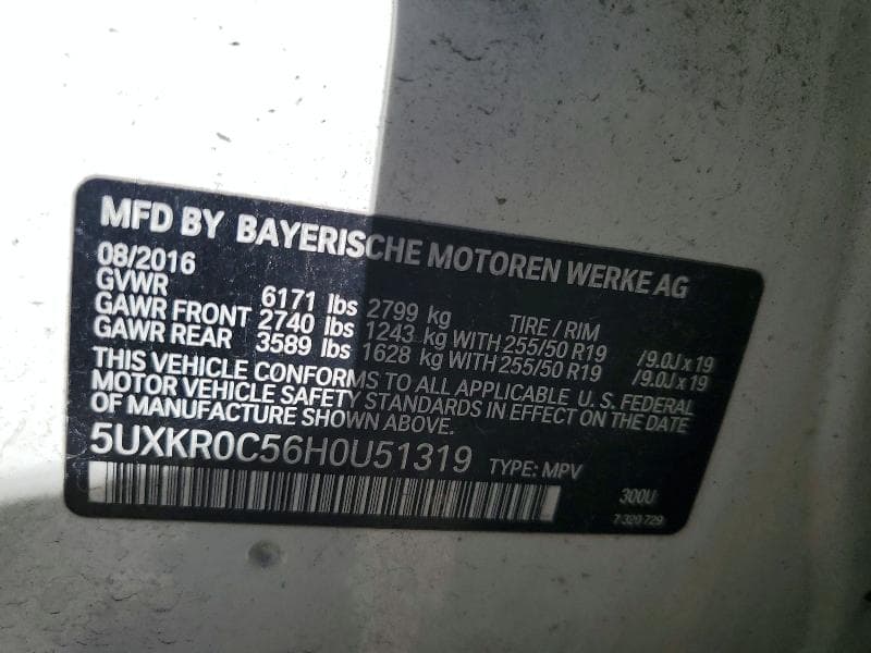 2017 BMW X5 XDRIVE35I 13