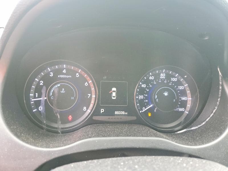 2017 HYUNDAI AZERA BASE 9