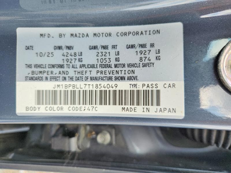 2026 MAZDA 3 PREFERRED 12