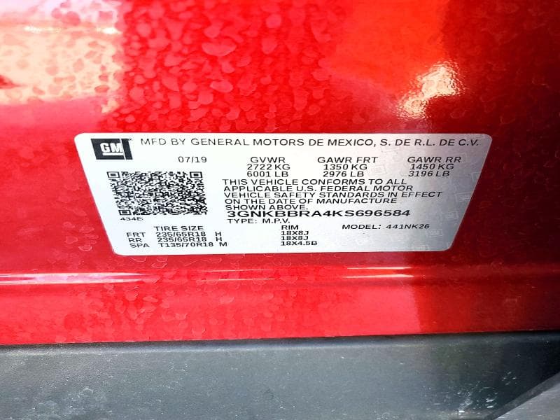 2019 CHEVROLET BLAZER 1LT 13