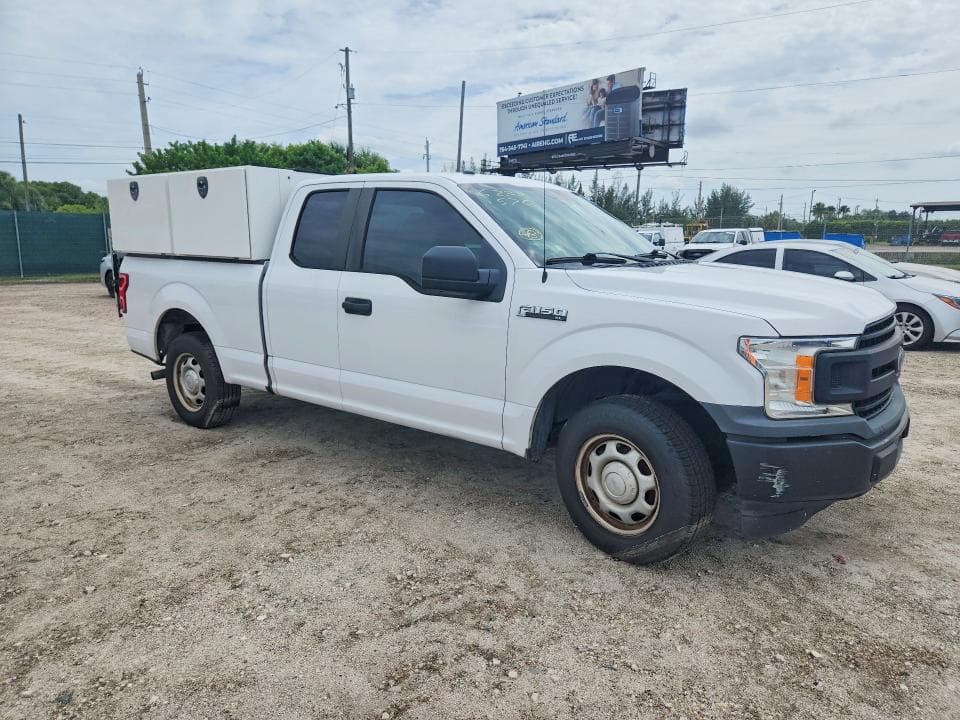 2018 FORD F150 SUPER CAB 4