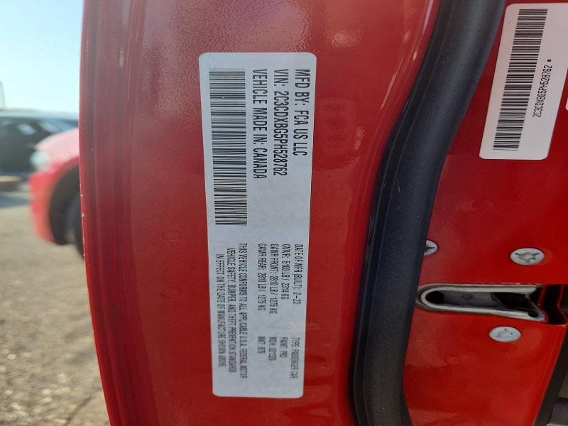 2023 DODGE CHARGER SXT 12