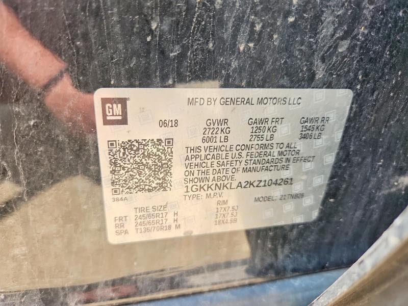 2019 GMC ACADIA SLE SLE 13